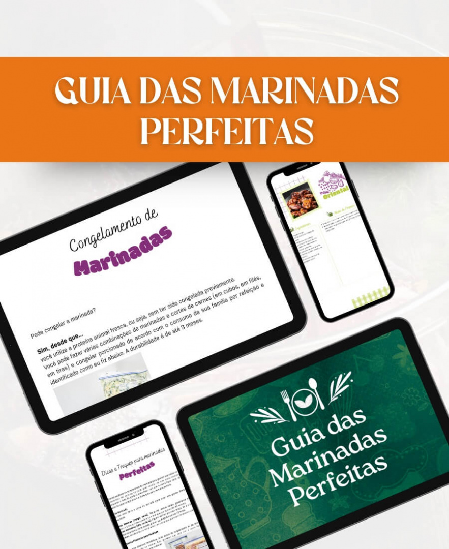 livro digital ebook guia das marinadas misturas do bem