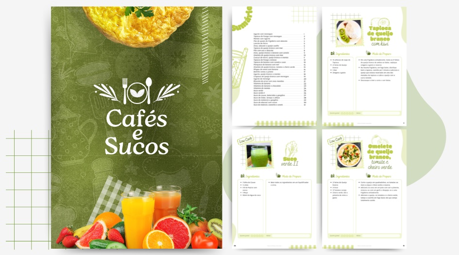 ebook cafes e sucos