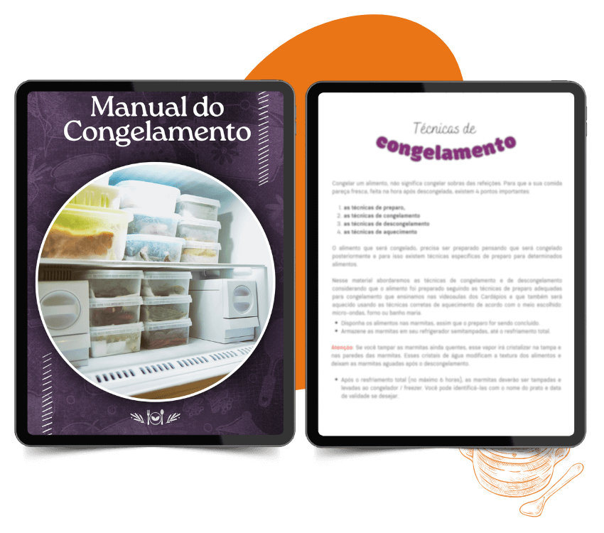 manual de congelamento de marmitas